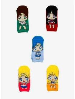Anime Sailor Moon Sailor Scouts Ankle Sock Set -BoxLunch shop 12812945 av2