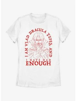 Anime Castlevania Had Enough Womens T-Shirt