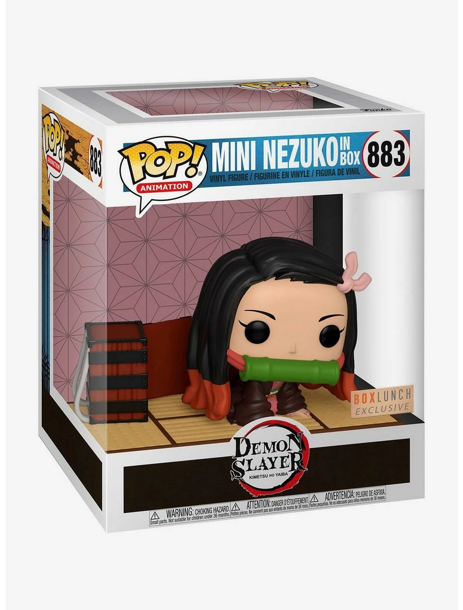 Anime Funko Pop! Animation Demon Slayer: Kimetsu No Yaiba Mini Nezuko With Basket Vinyl Figure - BoxLunch Exclusive 4 Anime Funko Pop! Animation Demon Slayer: Kimetsu No Yaiba Mini Nezuko With Basket Vinyl Figure - BoxLunch Exclusive - Image 2