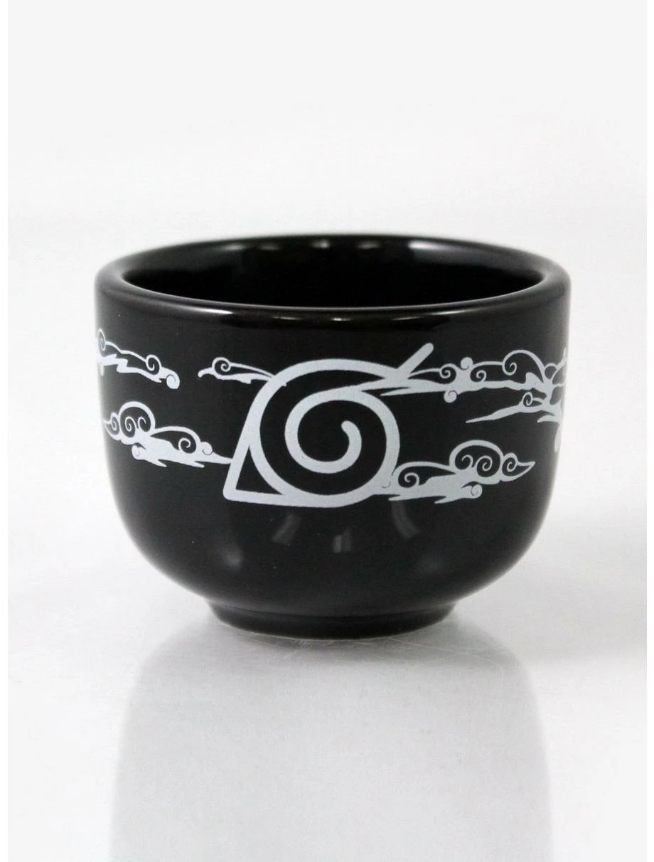 Anime Naruto Shippuden Black & White Sake Set 6 Anime Naruto Shippuden Black & White Sake Set - Image 4