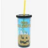 Cartoons Peanuts Snoopy Happy Halloween Carnival Cup