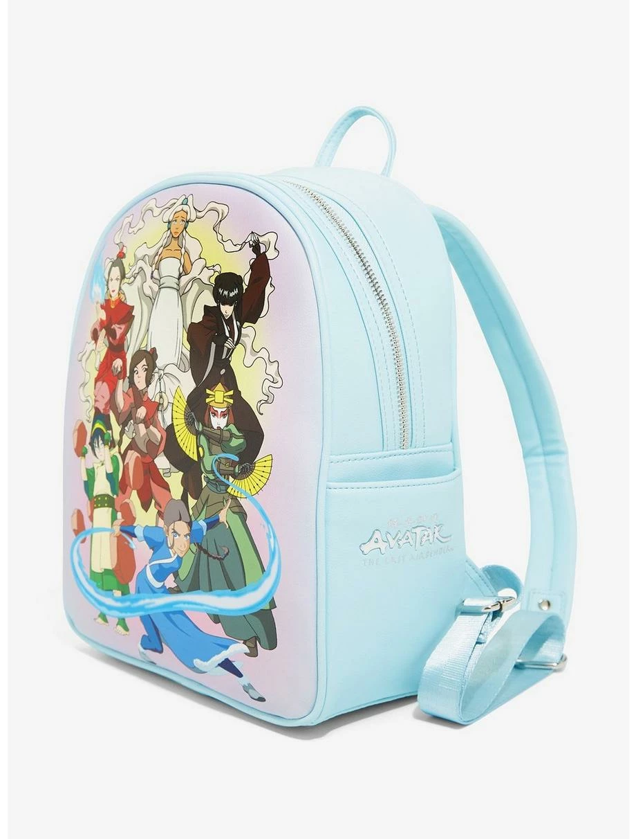 Anime Avatar: The Last Airbender The Ladies Of Avatar Mini Backpack - BoxLunch Exclusive 4 Anime Avatar: The Last Airbender The Ladies Of Avatar Mini Backpack - BoxLunch Exclusive - Image 2