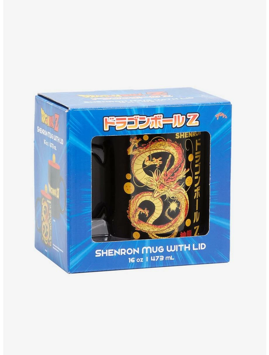 Anime Dragon Ball Z Shenron Mug With Lid 6 Anime Dragon Ball Z Shenron Mug With Lid - Image 4