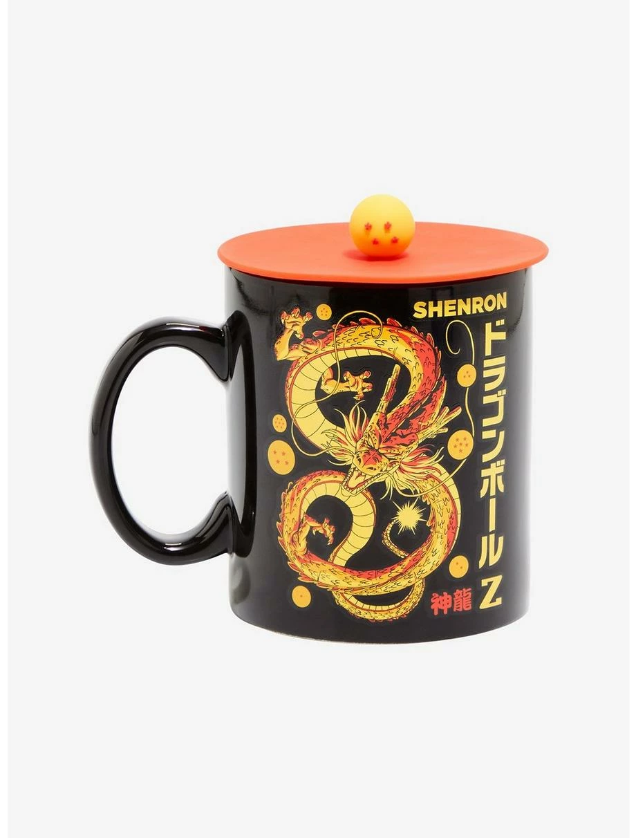 Anime Dragon Ball Z Shenron Mug With Lid 3 Anime Dragon Ball Z Shenron Mug With Lid