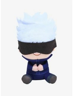 Anime Jujutsu Kaisen Satoru Gojo Sitting 8 Inch Plush