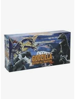 Anime Godzilla Destroy All Monsters 5 Points XL Round 1 Figure Set -BoxLunch shop 15710416 av2