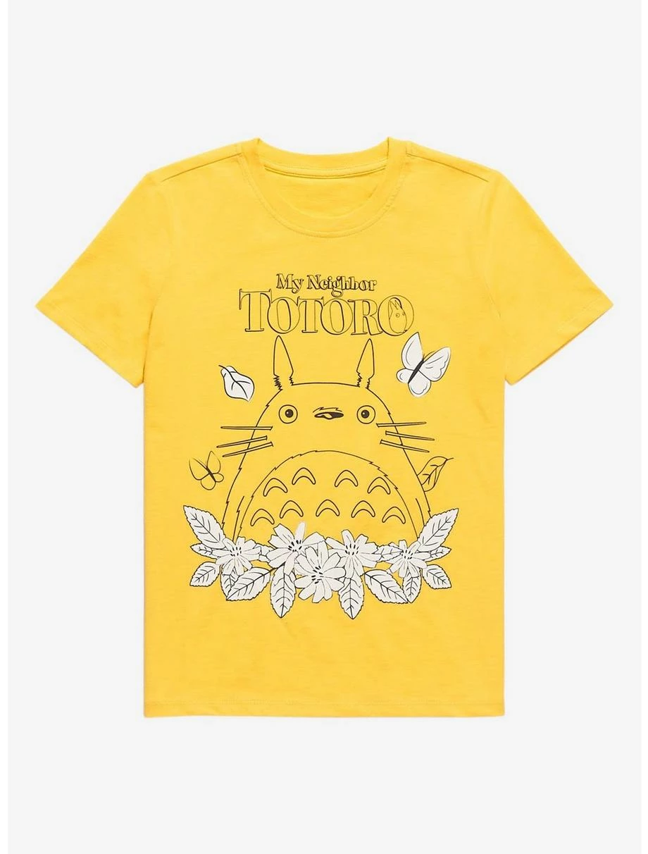 Anime Our Universe Studio Ghibli My Neighbor Totoro Outline Youth T-Shirt - BoxLunch Exclusive 3 Anime Our Universe Studio Ghibli My Neighbor Totoro Outline Youth T-Shirt - BoxLunch Exclusive