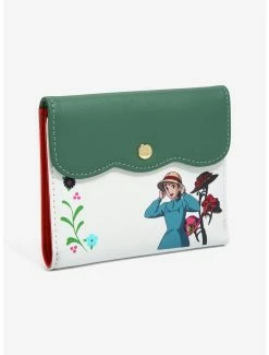 Anime Studio Ghibli Howl’s Moving Castle Floral Hats Small Wallet - BoxLunch Exclusive