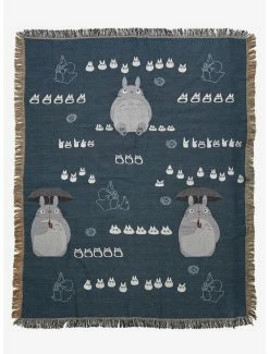 Anime Studio Ghibli My Neighbor Totoro Portraits Tapestry Throw - BoxLunch Exclusive