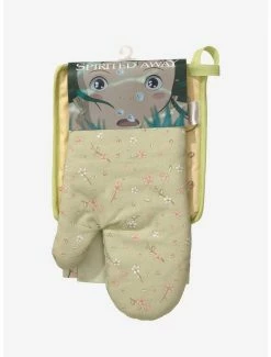 Anime Studio Ghibli Spirited Away Dragon Haku Floral Kitchen Set - BoxLunch Exclusive -BoxLunch shop 16928717 av2