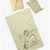 Anime Studio Ghibli Spirited Away Dragon Haku Floral Kitchen Set - BoxLunch Exclusive -BoxLunch shop 16928717 hi