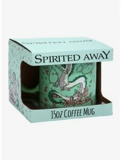 Anime Studio Ghibli Spirited Away Dragon Haku Floral Mug - BoxLunch Exclusive -BoxLunch shop 16928721 av2