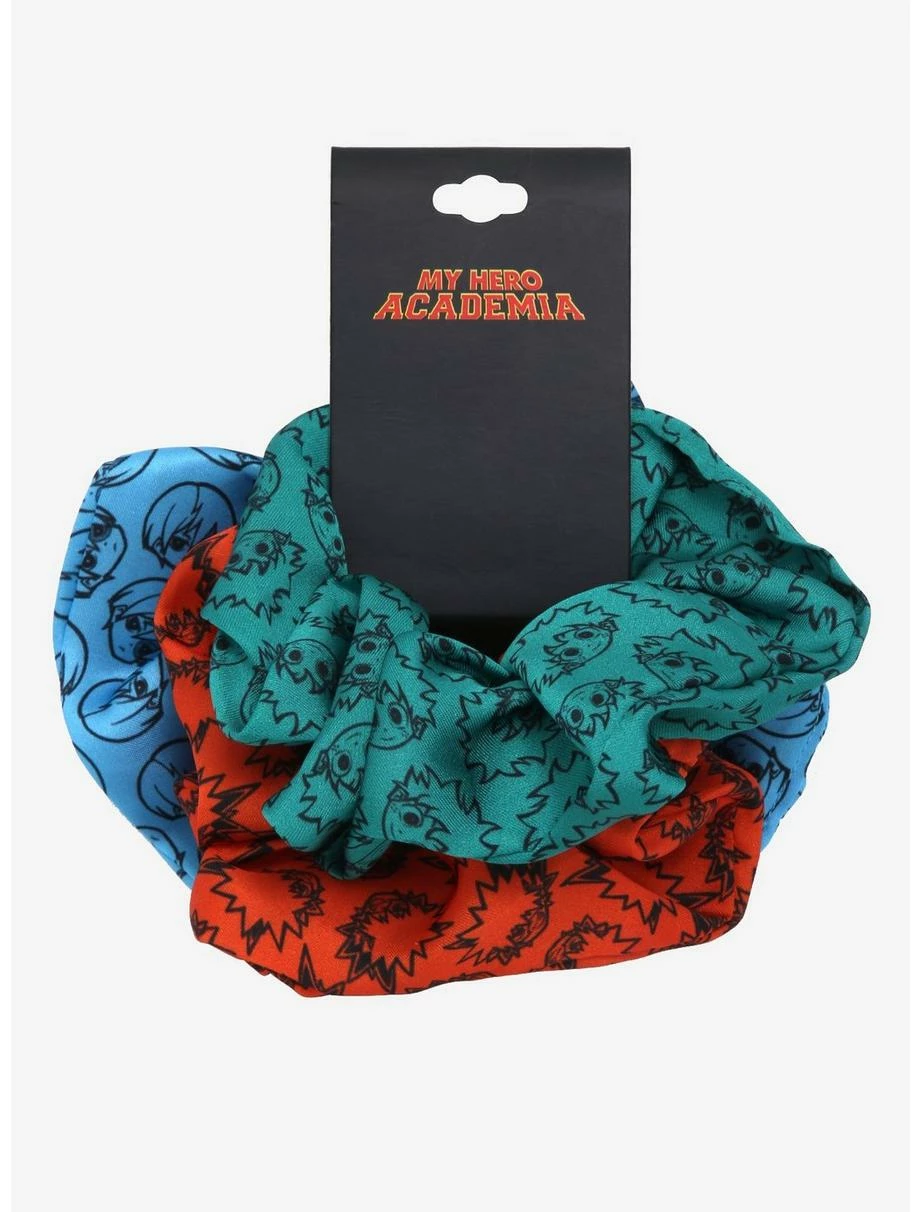 Anime My Hero Academia Chibi Portraits Scrunchy Set - BoxLunch Exclusive 4 Anime My Hero Academia Chibi Portraits Scrunchy Set - BoxLunch Exclusive - Image 2