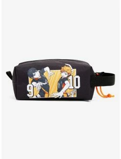 Anime Haikyu!! Tobio Kageyama & Shoyo Hinata Framed Portrait Toiletries Bag - BoxLunch Exclusive