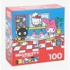 Anime Sanrio Hello Kitty & Friends Cafe 100-Piece Puzzle -BoxLunch shop 17111188 hi