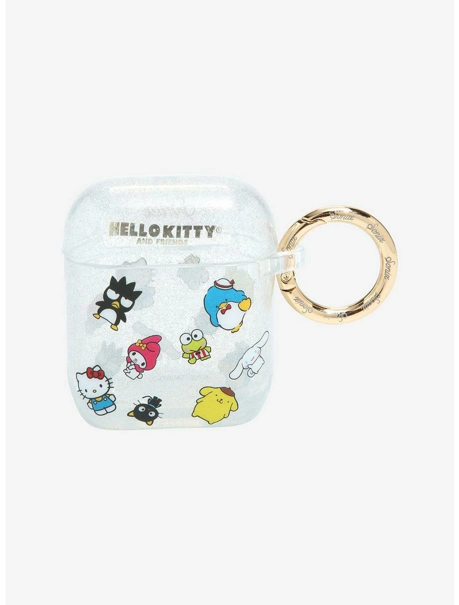 Anime Sonix Sanrio Hello Kitty & Friends Glitter Wireless Earbuds Case 3 Anime Sonix Sanrio Hello Kitty & Friends Glitter Wireless Earbuds Case