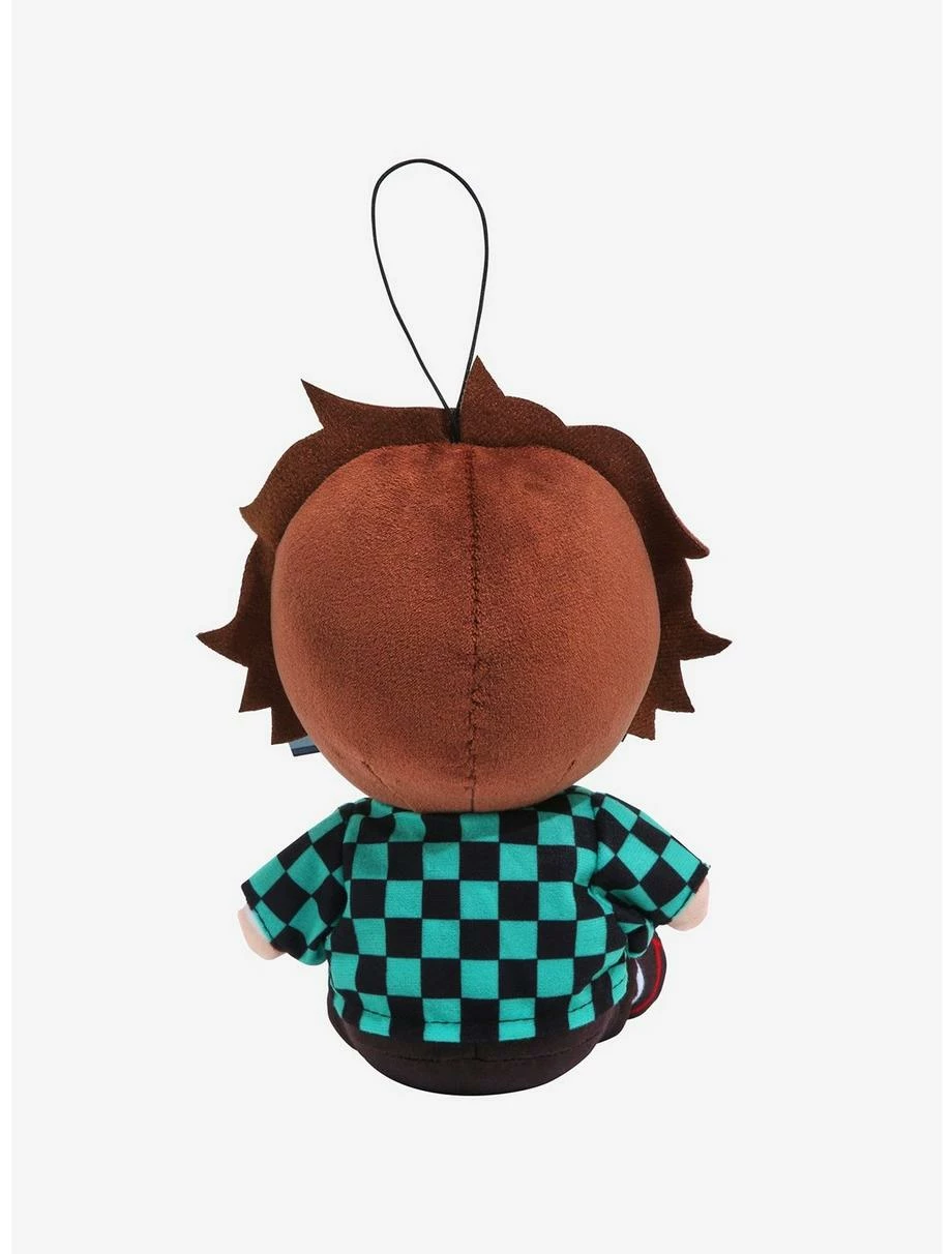 Anime Demon Slayer: Kimetsu No Yaiba Chibi Tanjiro Kamado (Sitting) 8 Inch Plush 4 Anime Demon Slayer: Kimetsu No Yaiba Chibi Tanjiro Kamado (Sitting) 8 Inch Plush - Image 2