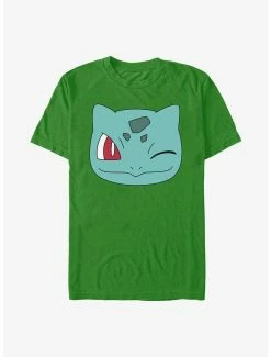 Anime Pokémon Bulbasaur Face T-Shirt