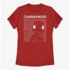 Anime Pokémon Charmander Comic Box Womens T-Shirt -BoxLunch shop 19428155 hi
