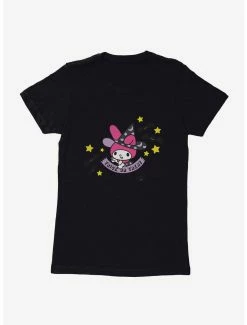 Anime My Melody Halloween Witch Womens T-Shirt