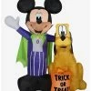 Cartoons Disney Mickey Mouse And Pluto With Treat Sack Scene Airblown