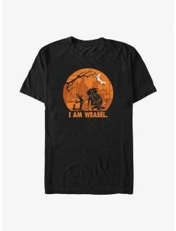 Cartoons I Am Weasel Haunt T-Shirt