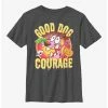Cartoons Courage The Cowardly Dog Good Dog Scary Youth T-Shirt
