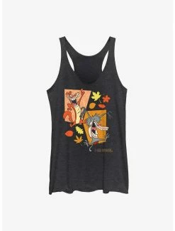 Cartoons I Am Weasel Weasel & Baboon Leaves Womens Tank Top