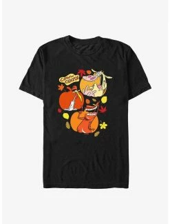 Cartoons Cow And Chicken Cow And Chicken Pumpkin Portraits T-Shirt