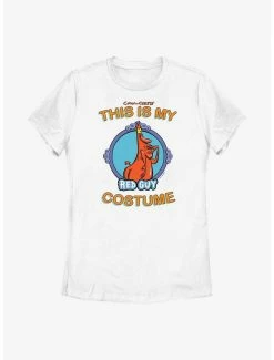 Cartoons Cow And Chicken My Red Guy Costume Cosplay Womens T-Shirt