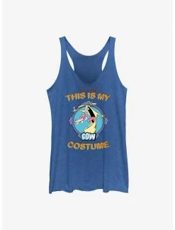 Cartoons Cow And Chicken My Cow Costume Cosplay Womens Tank Top