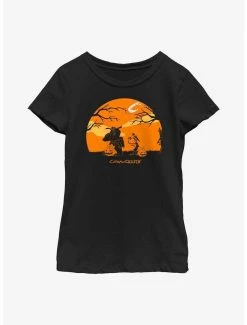 Cartoons Cow And Chicken Haunt Youth Girls T-Shirt