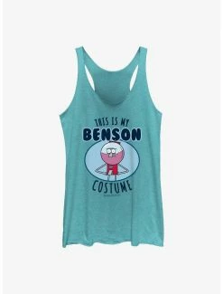 Cartoons Regular Show My Benson Costume Cosplay Womens Tank Top
