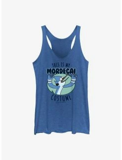 Cartoons Regular Show My Mordecai Costume Cosplay Womens Tank Top