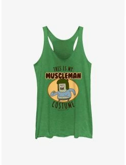 Cartoons Regular Show My Muscleman Costume Cosplay Womens Tank Top