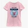 Cartoons Regular Show My Benson Costume Cosplay Youth Girls T-Shirt -BoxLunch shop 19937240 hi
