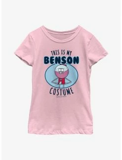 Cartoons Regular Show My Benson Costume Cosplay Youth Girls T-Shirt