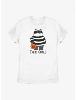Cartoons We Bare Bears Treat Goals Womens T-Shirt