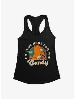 Cartoons Care Bears Just Here For The Candy Womens Tank Top