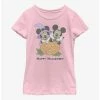 Cartoons Disney Mickey Mouse & Minnie Mouse Happy Halloween Youth Girls T-Shirt -BoxLunch shop 19998404 hi