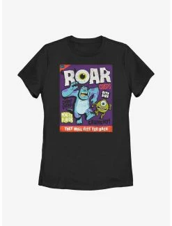 Cartoons Disney Pixar Monsters, Inc. Roar Crisps Womens T-Shirt
