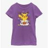 Anime Pokemon Pikachu Halloween Candy Youth Girls T-Shirt -BoxLunch shop 19998788 hi