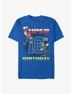 Gamer Nintendo Happy Super 18th Birthday T-Shirt