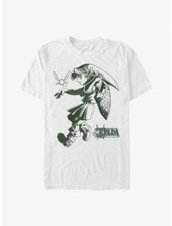 Gamer Nintendo Link And Navi T-Shirt