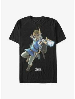 Gamer Nintendo Long Shot Link T-Shirt