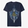 Gamer The Legend Of Zelda Ancient Heroes Sword And Shield T-Shirt