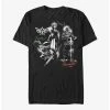 Gamer The Legend Of Zelda, Link, And Ganondorf Spray Paint T-Shirt -BoxLunch shop 20509446 hi