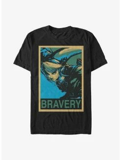 Gamer The Legend Of Zelda Link Bravery T-Shirt